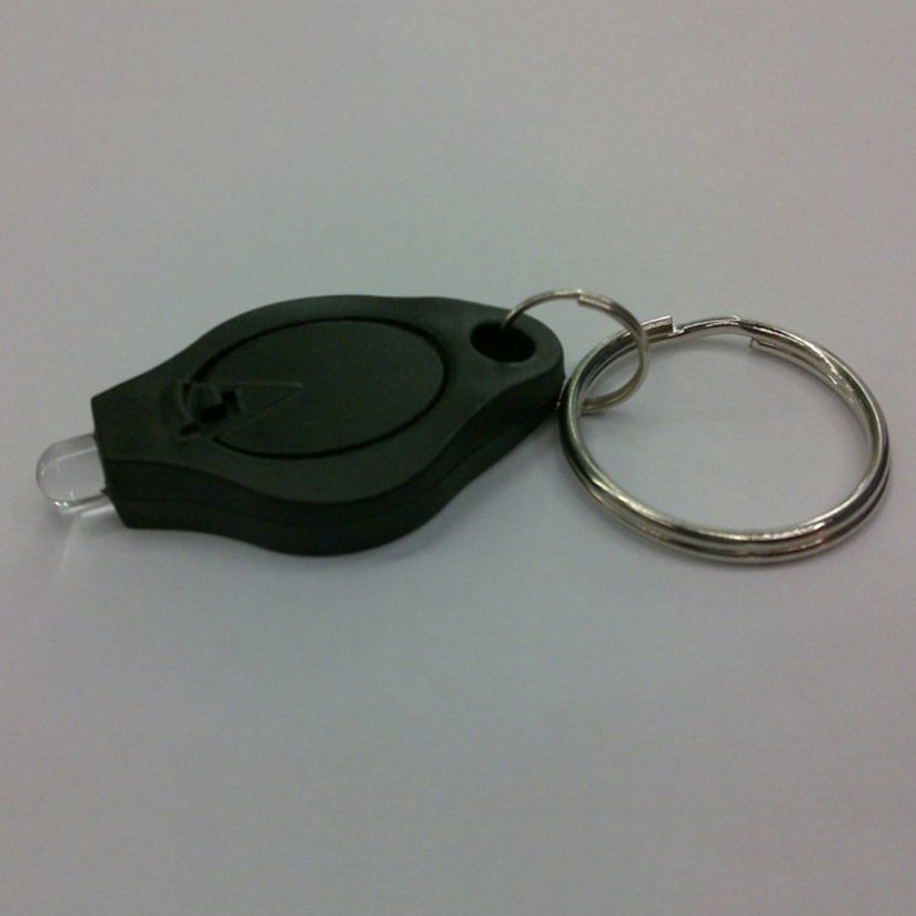 home☆Portable Mini Size Keychain Squeeze Light Micro LED Flashlight Torch Light