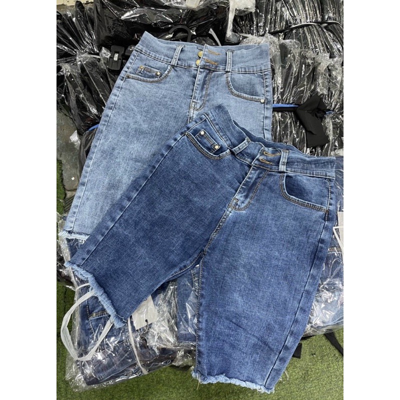 quần jeans lửng 2cúc