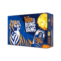 BIA TIGER THÙNG 24L TRÚNG THƯỞNG - TIGER NÂU