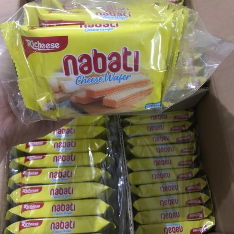 ❤LỐC 10 GÓI BÁNH NABATI PHÔ MAI, SOCOLA 20g x 10 gói