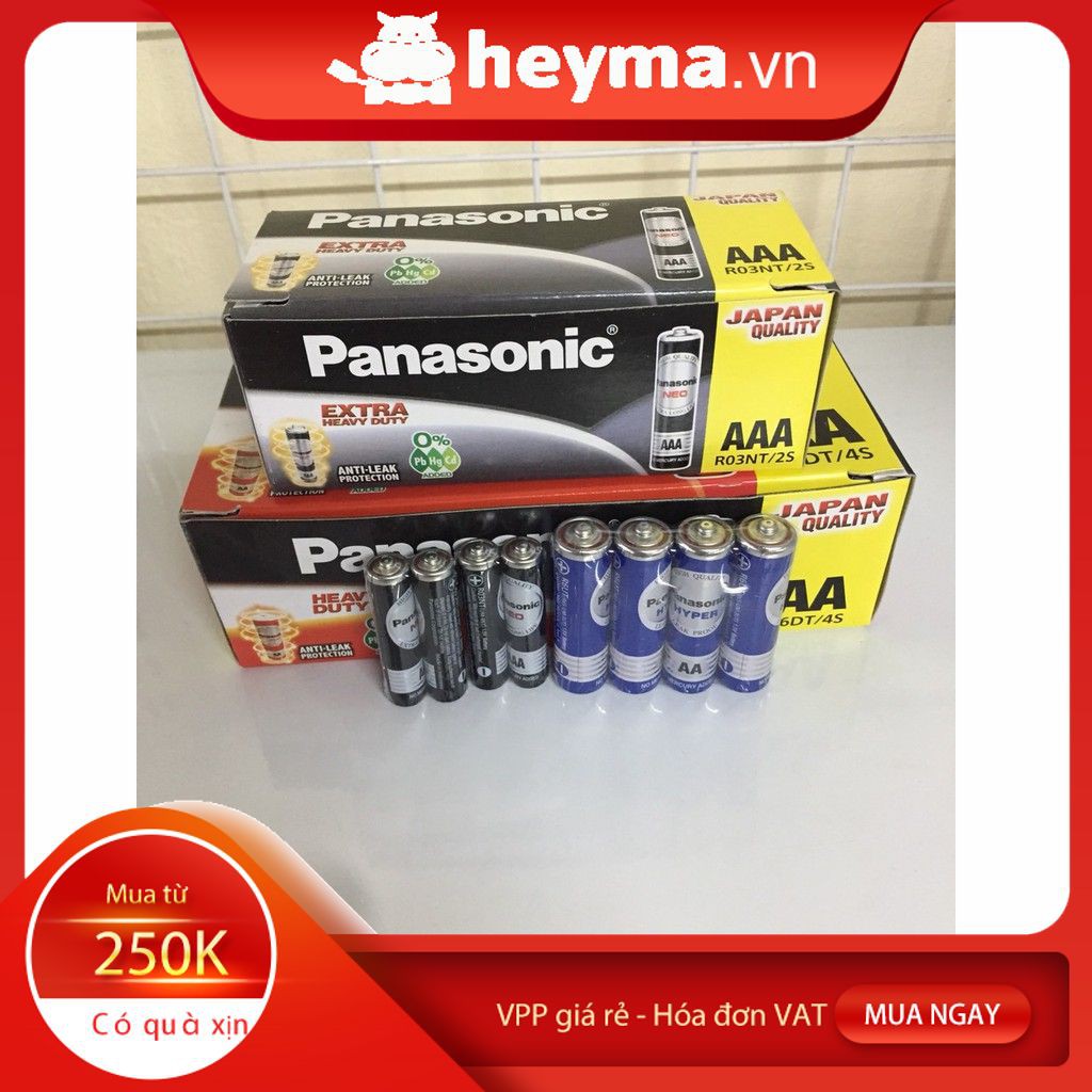 Vỉ Pin Panasonic,Pin tiểu AA,Pin đũa AAA ٩۶