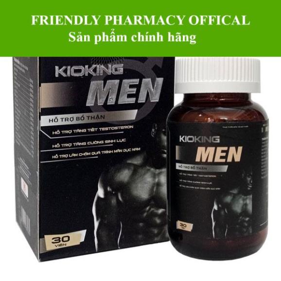 Kioking Men - Hỗ trợ tăng cường sinh lực và khả năng sinh lý ở nam giới (30 viên)