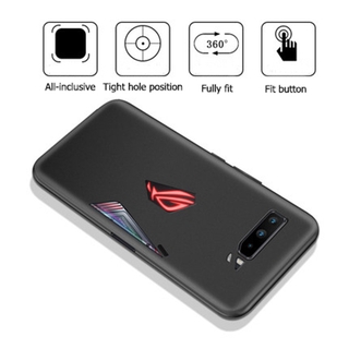 Ốp điện thoại ASUS ROG Phone 3 Vỏ chống sốc cho điện thoại ASUS ROG 2 II ZS660KL Vỏ silicon TPU mềm mỏng Vỏ điện thoại