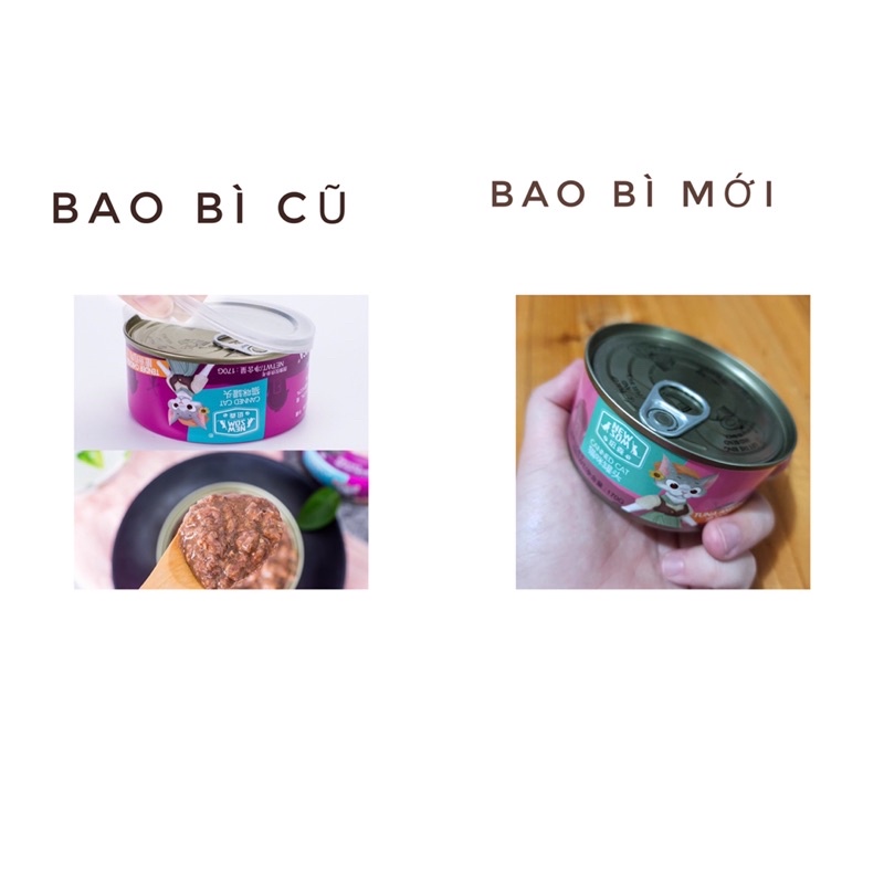 Pate mèo Poroca new thùng to 12 lon 170g