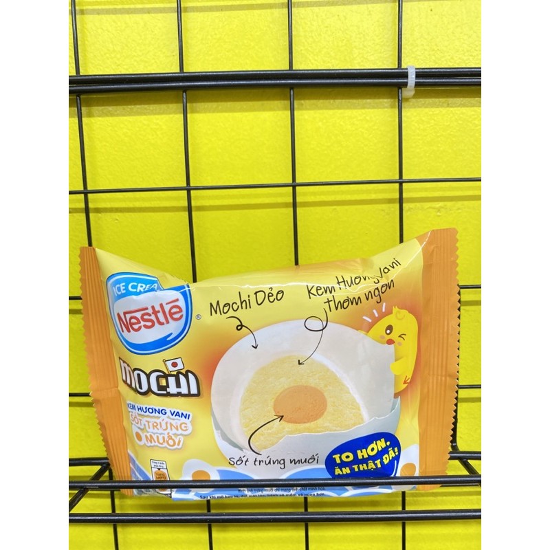 Mochi kem hương vani sốt trứng muối Nestle 50g (Hàng ship trong ngày tại Hà Nội)