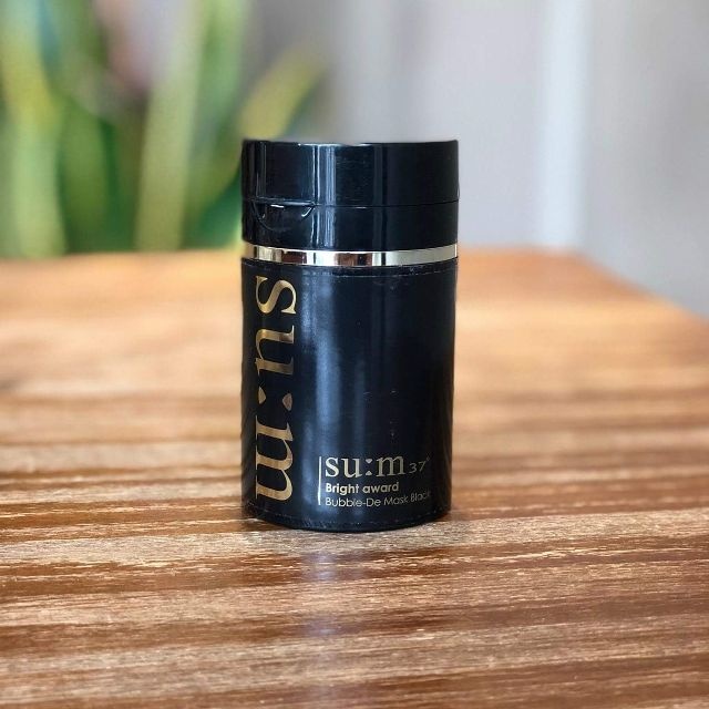 Mặt Nạ Sủi Bọt Thải Độc Dễ Chịu Nhất Của Sum Sum37 Bright Award Bubble-De Mask Black 50ml