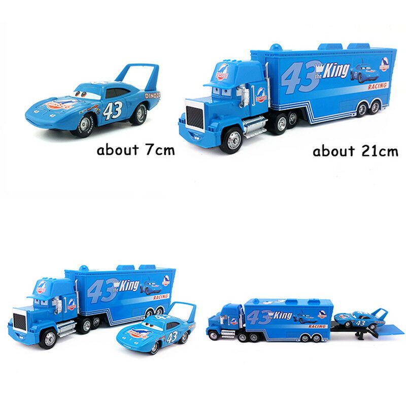 Disney Mô Hình Xe Hơi Pixar Cars 3 Lightning Mcqueen xe tải và ô tô 2pcs