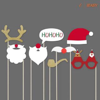 IE❤8Pcs Booth Props Photography Background Christmas Xmas Gifts Party Decoration