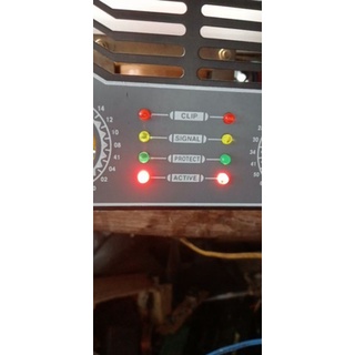 Mạch đèn báo mặt trước main CA20 có nâng tiếng đầu vào input 2 kênh