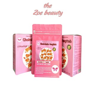 Kẹo socola giảm cân Chokolade Vaegttab mới tác dụng mạnh gấp đôi bản cũ - THE ZOE BEAUTY
