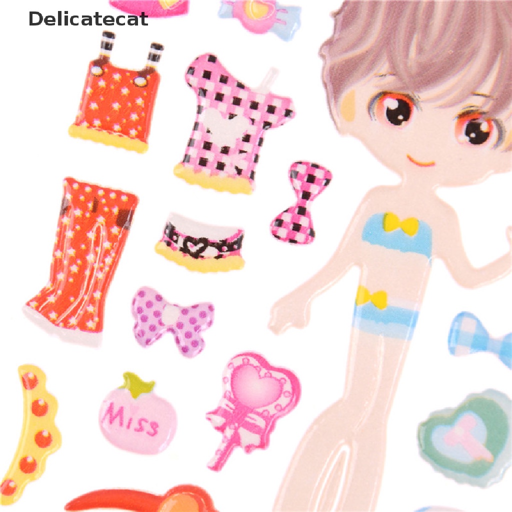 Set 5 Miếng Dán Trang Trí Quần Áo Hình Công Chúa Dễ Thương