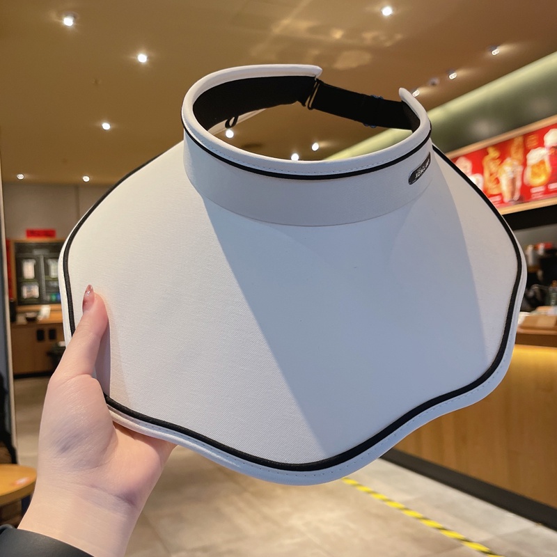 Mũ Rộng Vành Hở Chóp Chống Tia Uv Thời Trang Xuân Hè Dễ Phối Đồ Cho Nữ
