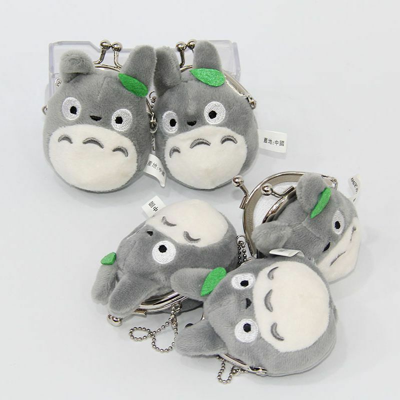 Ví Đựng Tiền Xu Hình Totoro Nhồi Bông Dễ Thương