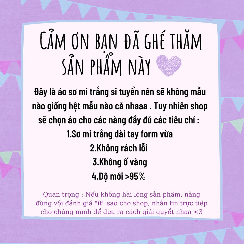 SƠ MI TRẮNG si tuyển (giao ngẫu nhiên/chọn live) | BigBuy360 - bigbuy360.vn