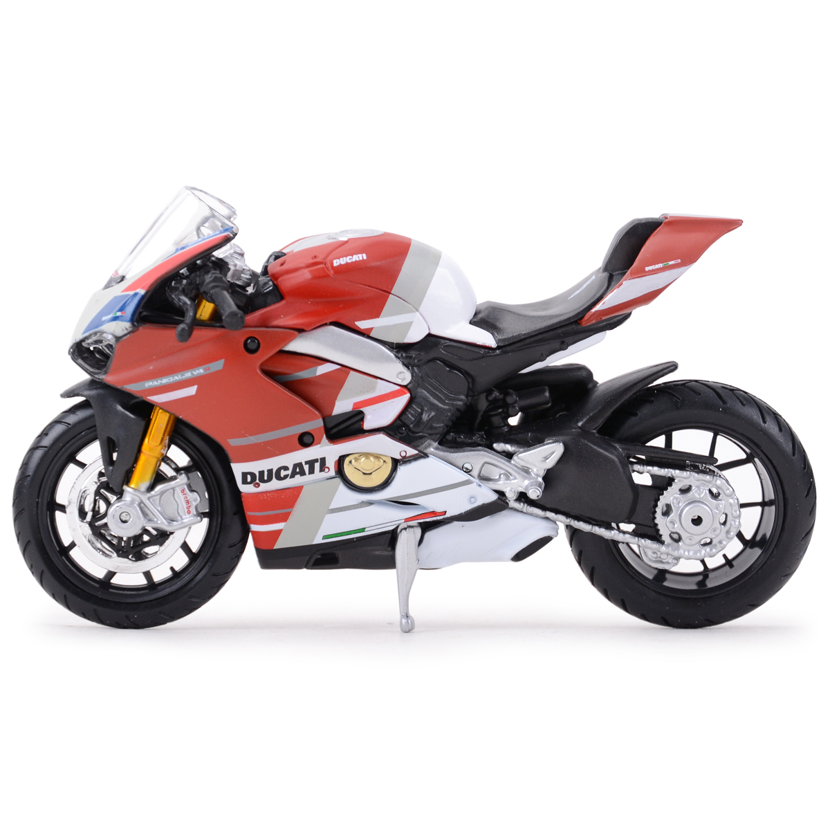 Maisto 1:18 Ducati Panigale V4 S Corse Die Cast Đồ chơi mô hình tĩnh mô tô sưu tầm