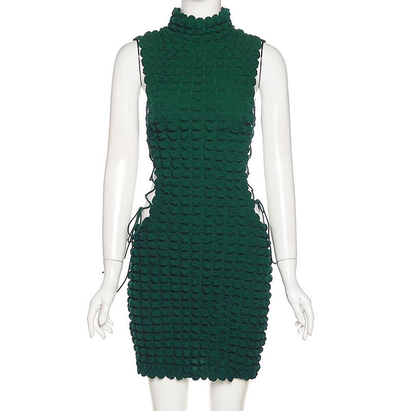 Đầm Sát Nách Phối Ren Hoa Thiết Kế Hợp Thời Trang