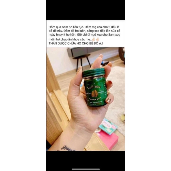 Combo sỉ lốc 6 lọ Dầu Cù Là Bồ Đề thái lan lọ to 50g Massage Balm NOVOLIFE chính hãng