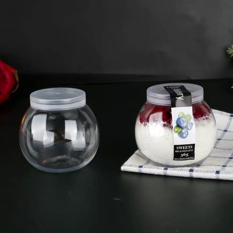 Hũ sữa chua tròn xoe nắp nhựa 100ml/ 200ml