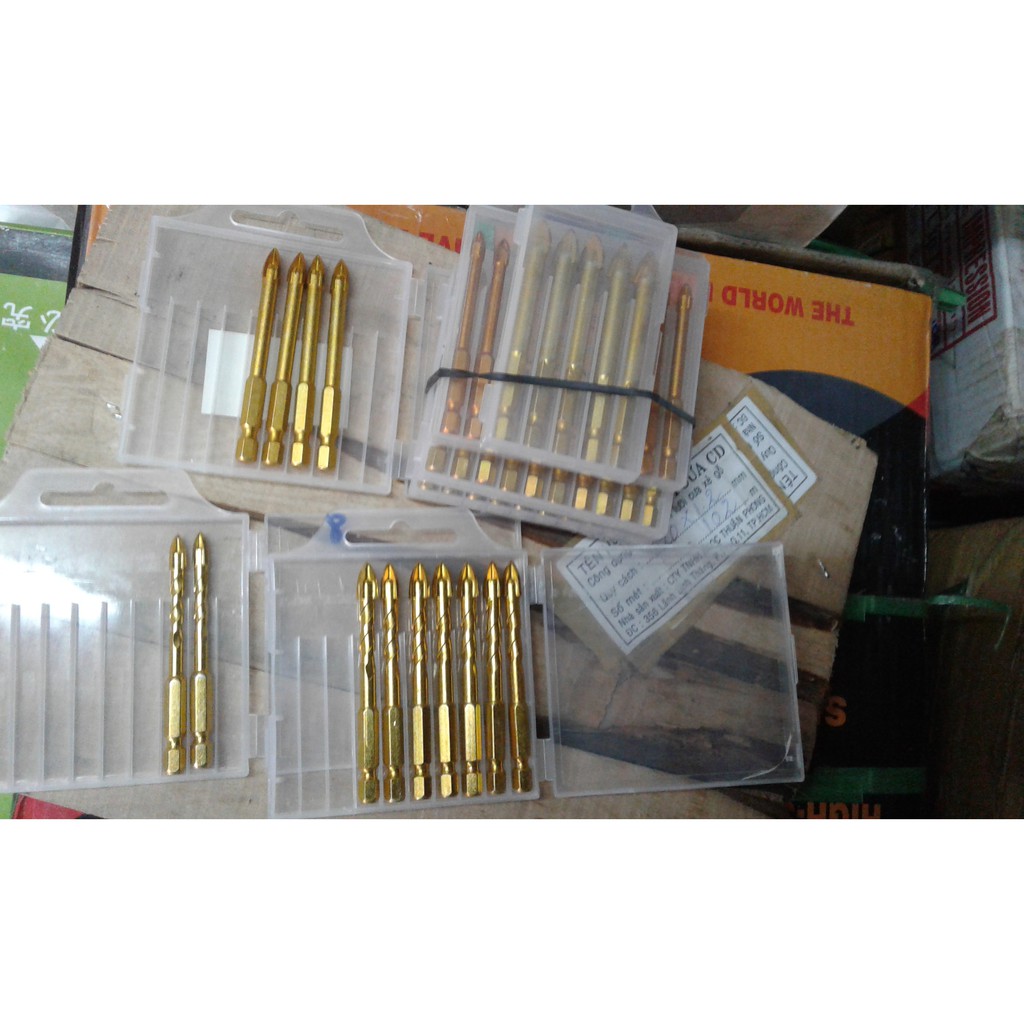bộ 3 MŨI KHOAN đa năng  GẠCH