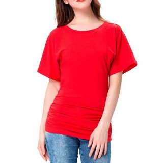 Áo thun trơn cổ tròn