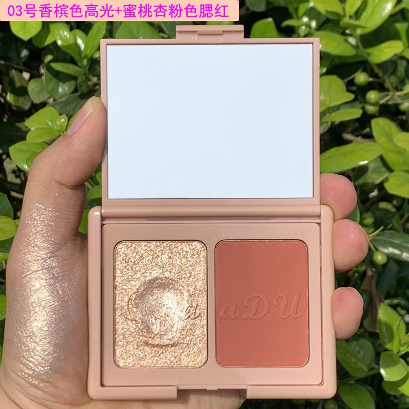 Bảng mắt má bắt sáng 2 màu Cmaadu cao cấp F109