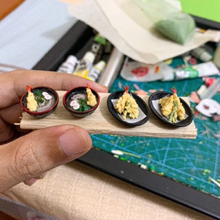 Mô hình Mì Soba Nhật Bản Miniature bằng đất sét
