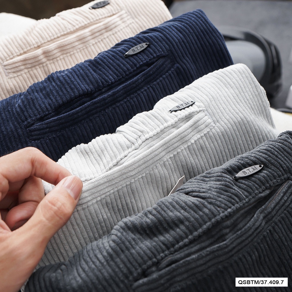 Quần short lửng nam dây rút, quần short nhung tăm đơn sắc, dễ phối đồ 4097