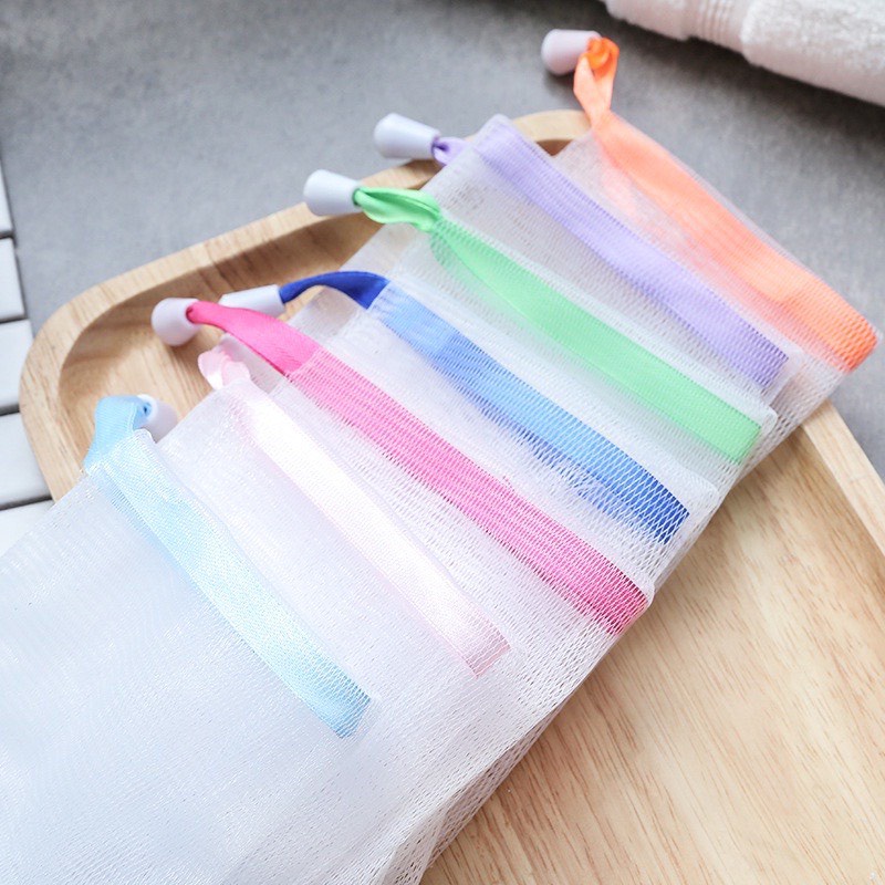 Set 5 Túi Lưới Đựng Xà Phòng Tạo Bọt