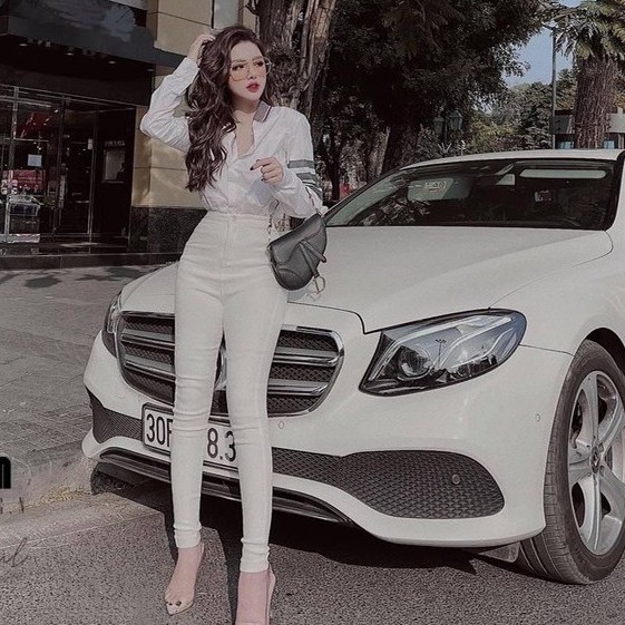 Áo sơ mi nữ Thom Browne cổ Polo đức chất lụa thô phối tay sọc Mẫu mới 2021 | BigBuy360 - bigbuy360.vn