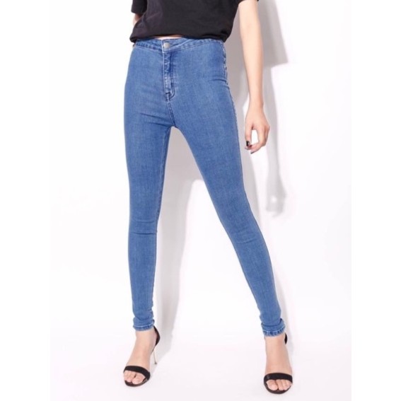 Quần jean nữ lưng cao mẫu mới nhất Q1525