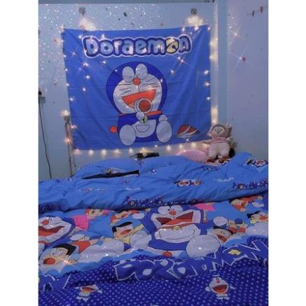 Tranh vải treo tường Decor phòng ngủ trang trí phòng khách IN THEO YÊU CẦU