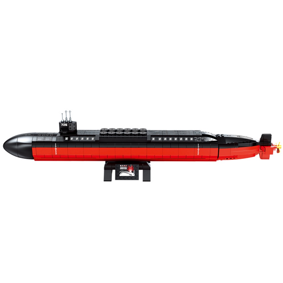 Bộ 1003 Mô Hình Tàu Ngầm MOC WW2 Ohio Class Strategic Nuclear
