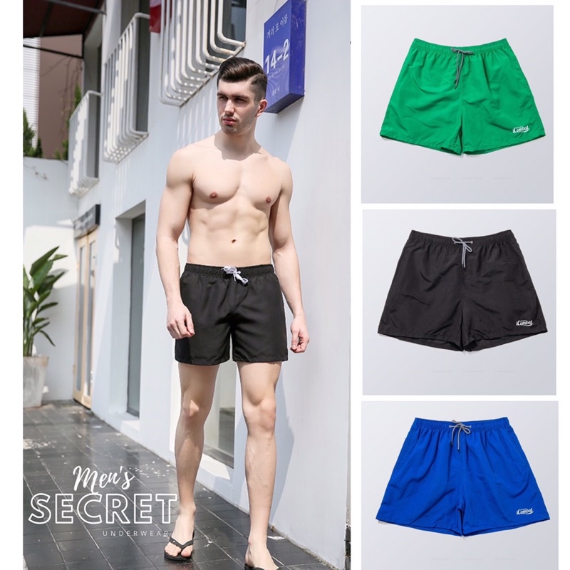 Quần đùi nam vải dù - quần short nam cao cấp mặc đi biển đi tập gym vận động thể thao