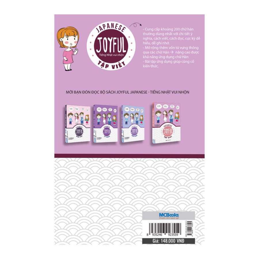 Sách - Joyful Japanese - Tiếng Nhật Vui Nhộn - Tập Viết