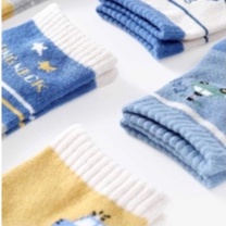 Set 5 đôi tất trẻ em tất cho bé 1-12 tuổi hàng Quảng Châu