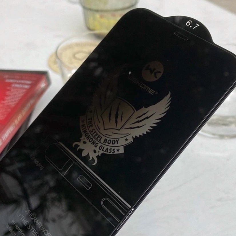 Kính cường lực chống nhìn trộm iphone kingkong full màn hình,kính siêu mượt lướt mềm mại,nghiêng nhẹ sẽ không nhìn thấy.