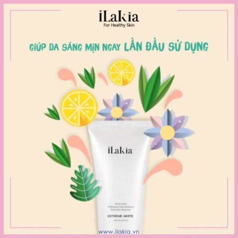 Sữa rửa mặt chuyên sâu Ikalia_White Extreme Cleansing Foam_150ml [Tặng khẩu trang Hamita] | BigBuy360 - bigbuy360.vn