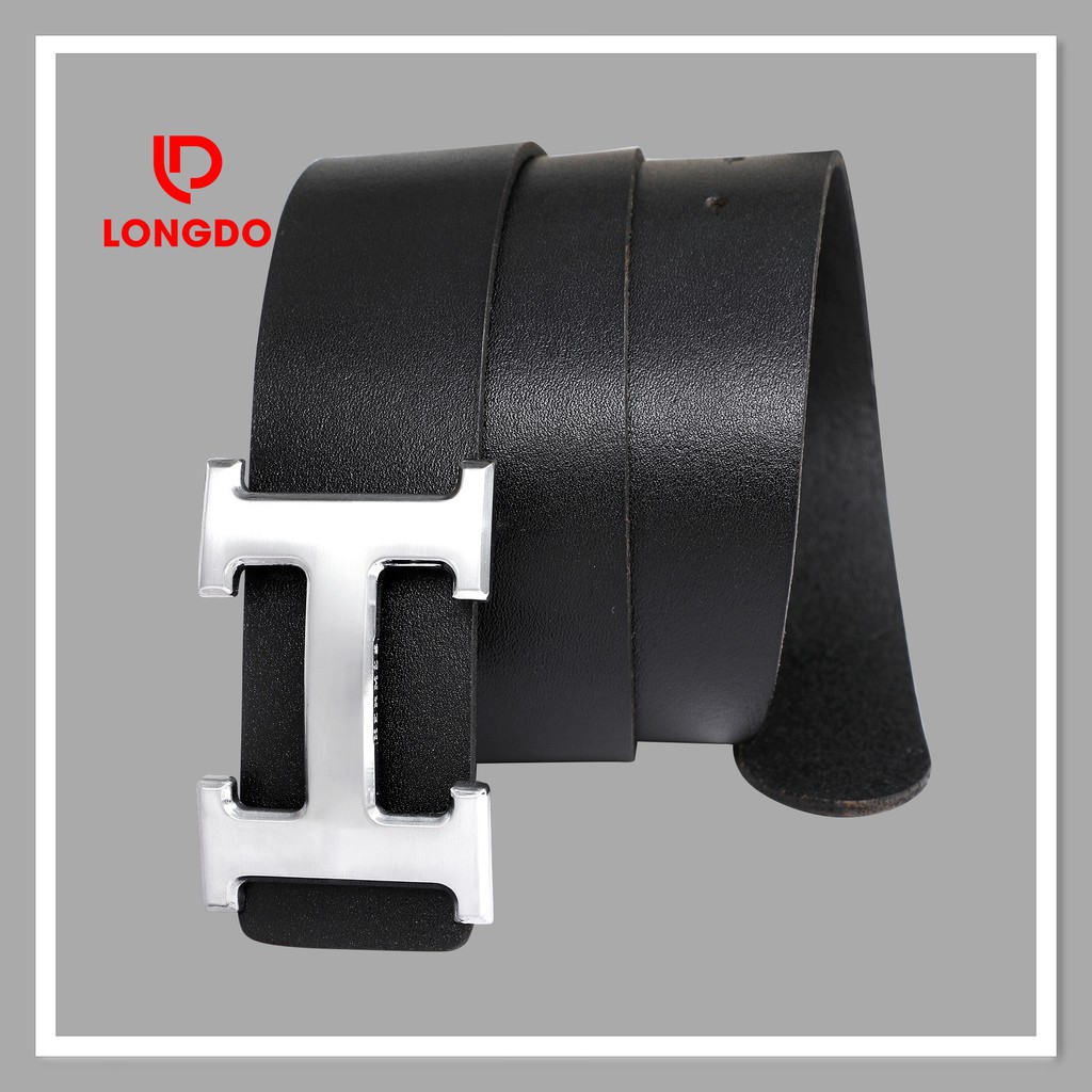 Dây nịt da bò cao cấp - Cam kết 100% da bò thật - Hàng chính hãng thương hiệu Longdo Leather - TL02