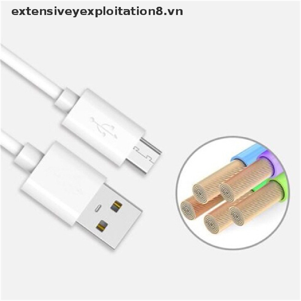 2 Dây Cáp Sạc Micro USB Siêu Ngắn 20CM Dành Cho Điện Thoại Di Động