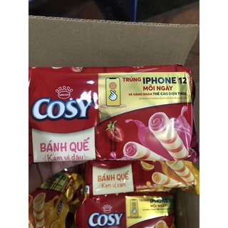 Cosy Quế 135g ( cam-dứa-socola-dâu) hỏa tốc 2h