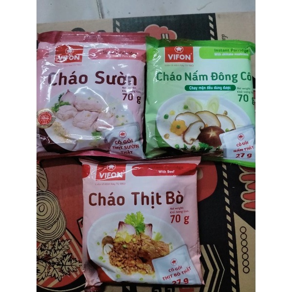 Cháo ViFon 70g các vị