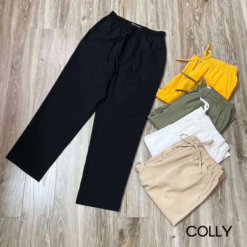 Quần đũi nữ baggy chun nhẹ mát