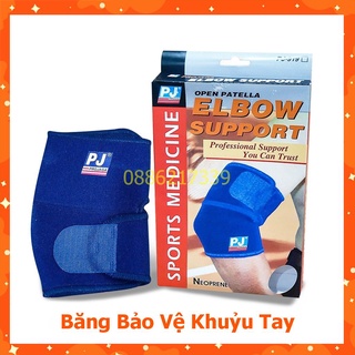 BĂNG BẢO VỆ KHUỶU TAY DÁN PJ 919, BÓ KHỦY TAY PJ CAO CẤP