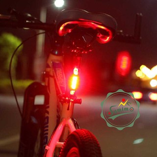 Đèn hậu xe đạp LED sạc USB full box