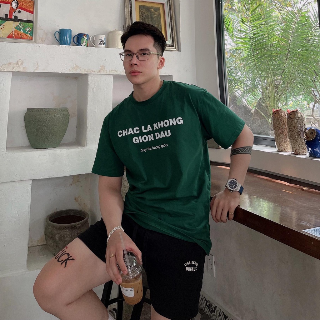 Áo Thun Tay Lỡ Oversize CHAC LA KHONG GION DAU -MALUNI012- MAL STORE