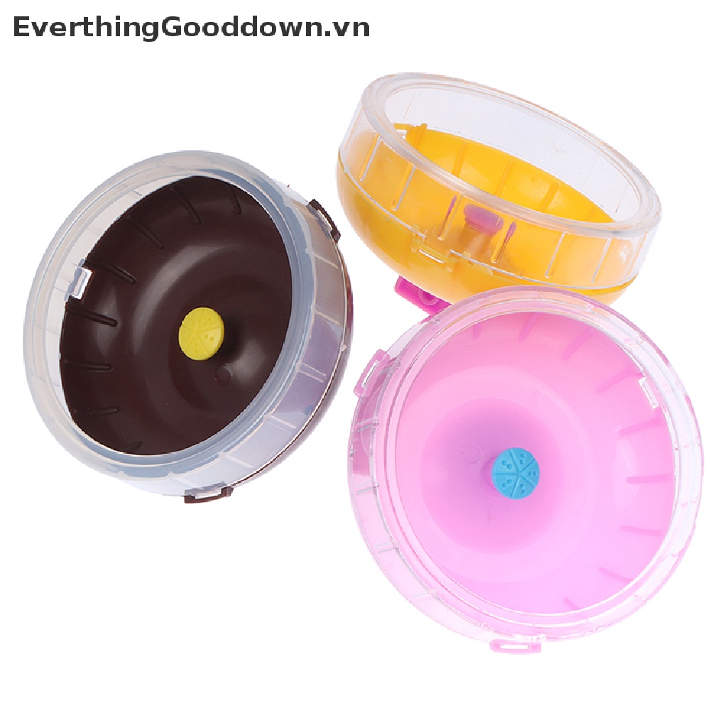 Everthingood Đĩa Đồ Chơi Tập Chạy Bộ Bằng Nhựa Hình Chuột Hamster Nhỏ Nhắn Dễ Thương