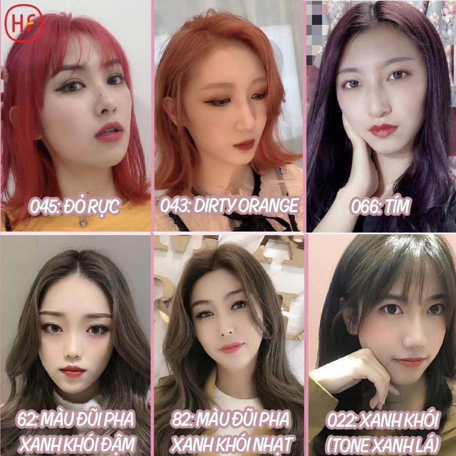 [100% Chính Hãng] Thuốc Nhuộm Tóc Hàn Đủ Các Màu (Oxy Trợ Nhuộm, Tẩy Tóc Mua Riêng) | BigBuy360 - bigbuy360.vn