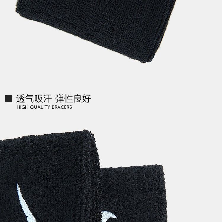 Băng Đeo Cổ Tay Nike Thể Thao Bóng Rổ / Tennis Vải Cotton Thấm Hút Mồ Hôi