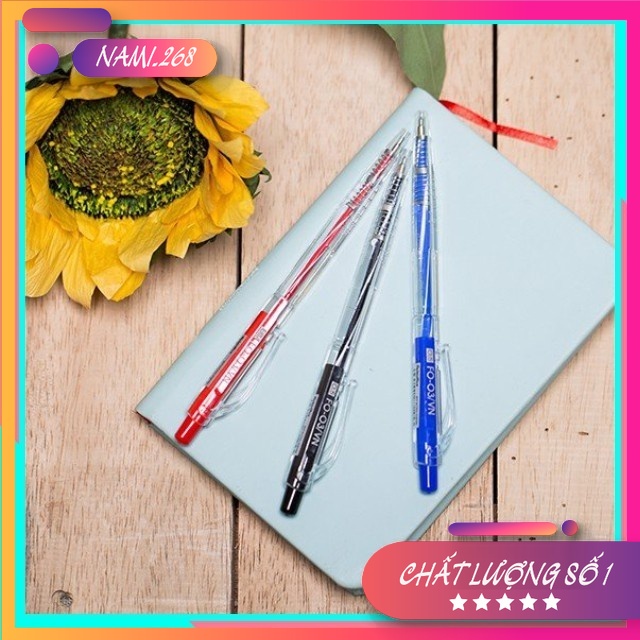 Bút Bi Thiên Long FO-03/Nét 0.5mm Hàng Chuẩn Thiên Long