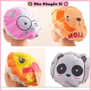 Mũ Chùm Đầu Khi Tắm Cho Chị Em